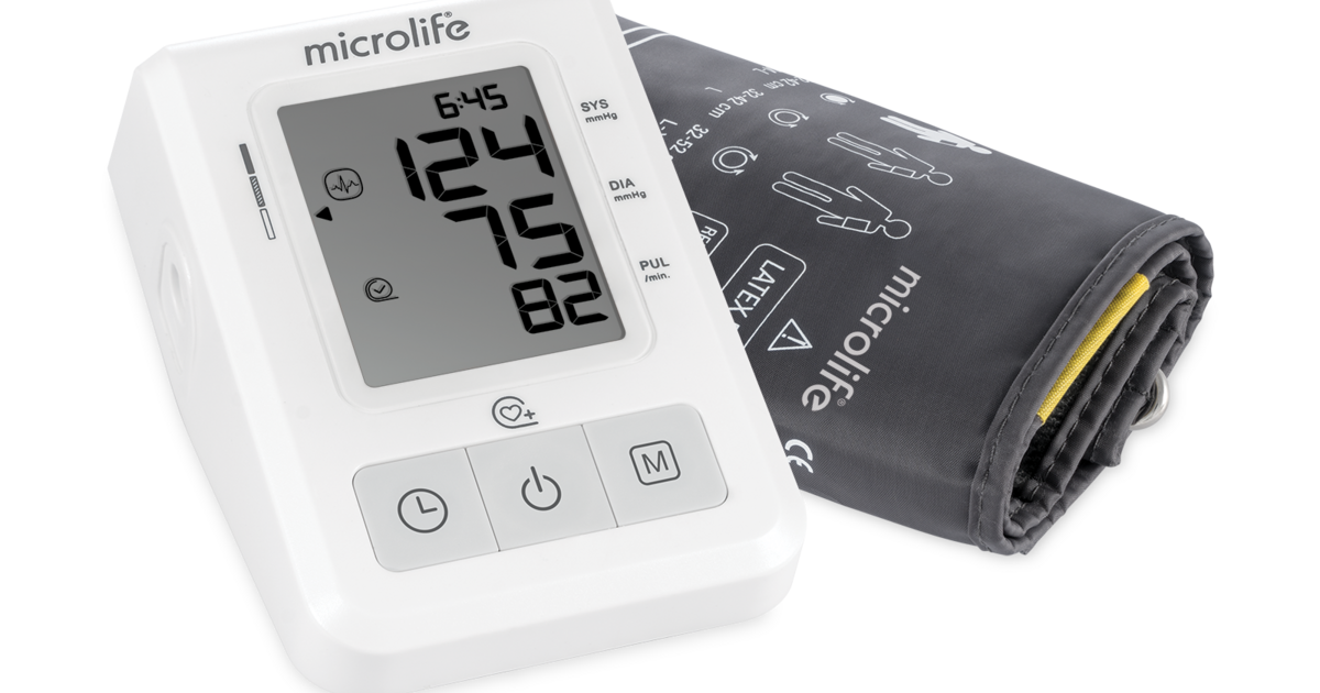 Microlife B2 Basic Blood pressure monitor with irregular heartbeat  detection - Asia Pacific Version 